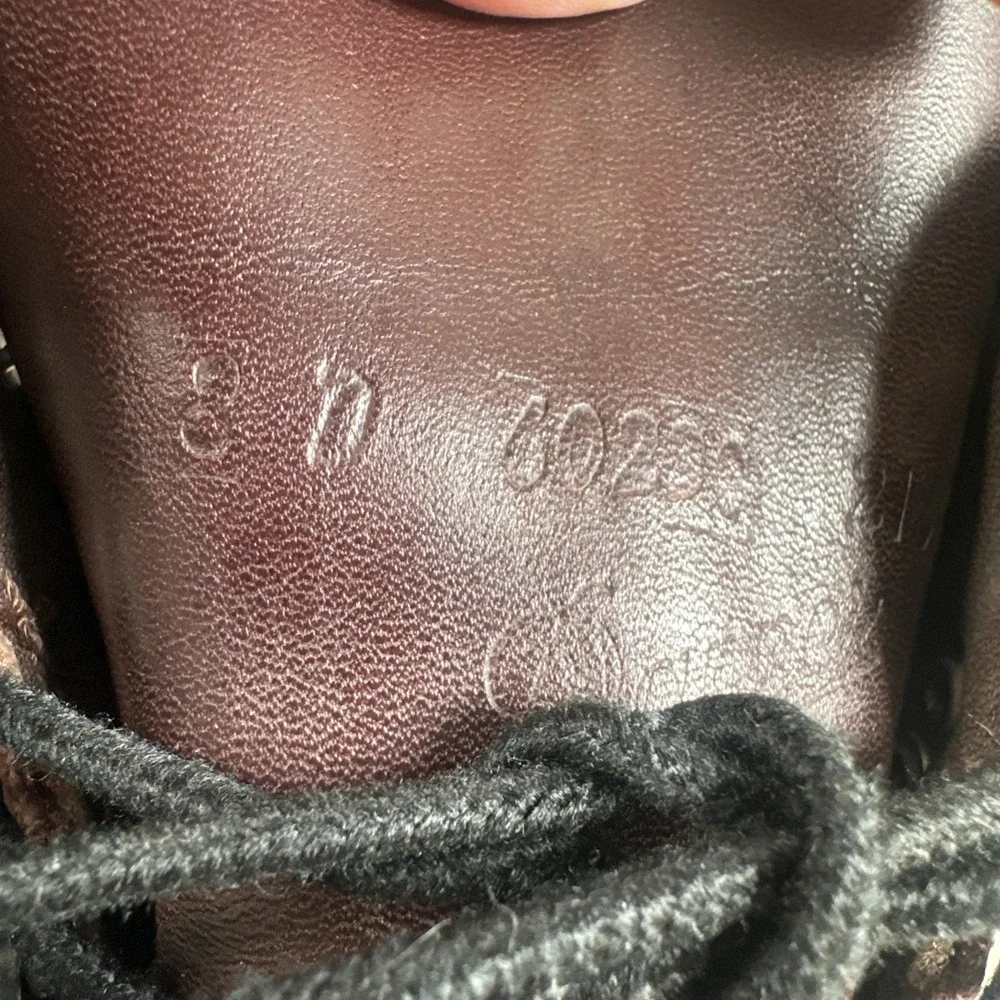 Vintage Danner Men's Yukon Hunting Boots Brown Leather Size 8 D USA Made 60230